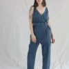 Rachel Comey Twiss Jumpsuit Light Wash Denim