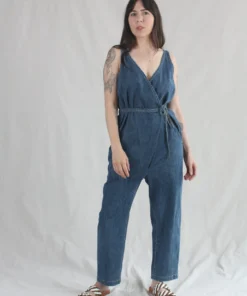 Rachel Comey Twiss Jumpsuit Light Wash Denim