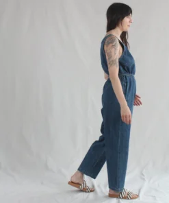 Rachel Comey Twiss Jumpsuit Light Wash Denim