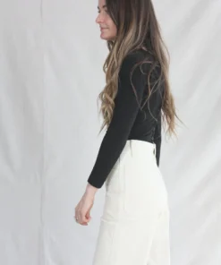 Rodebjer Gardenia Bodysuit Black