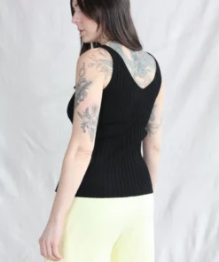 Rodebjer Brigitte Top Black