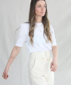 Rodebjer Dory T-Shirt White