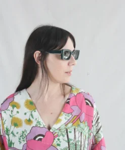 Carla Colour Kenzie Sunglasses Moss