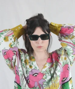 Carla Colour Kenzie Sunglasses Moss