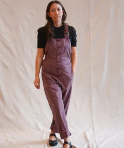 Caron Callahan Bria Jumpsuit Mulberry Canvas Sale