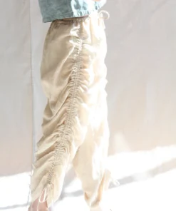 Lauren Manoogian New Arrivals Ruche Pants Sandstone