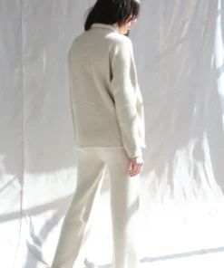 Lauren Manoogian New Miter Pants Ecru