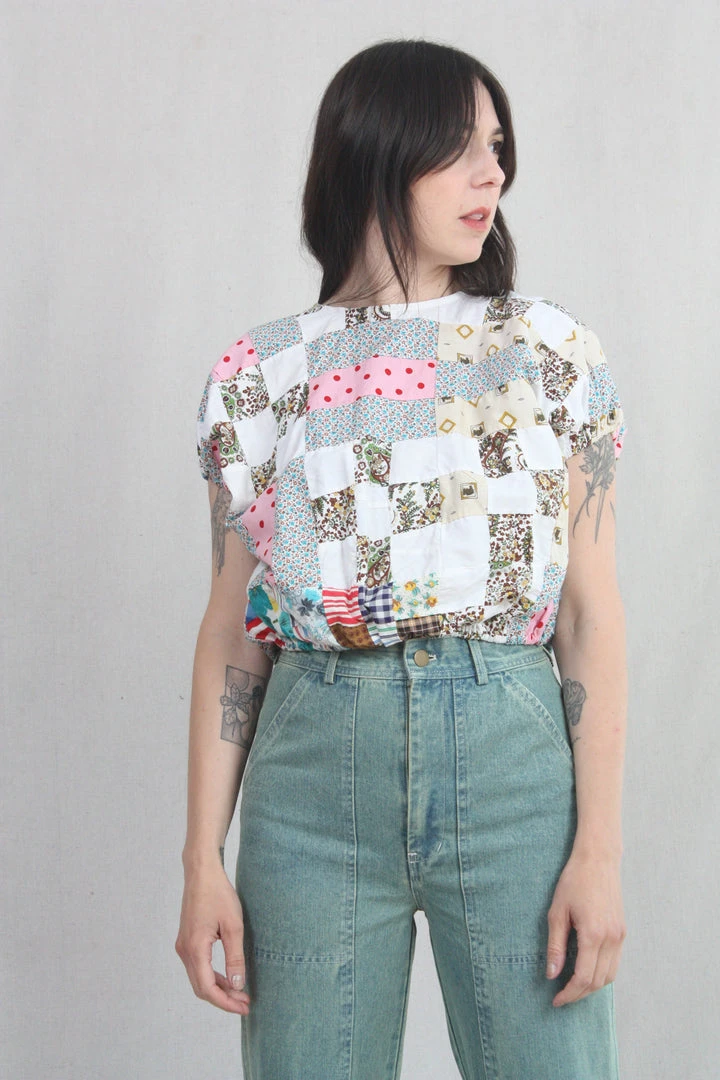 Carleen Cloud Top Vintage Quilt 8 Carleen Cloud Top Vintage Quilt