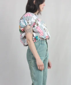 Carleen Cloud Top Vintage Quilt 31 Carleen Cloud Top Vintage Quilt