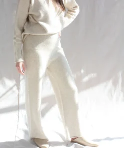 Lauren Manoogian New Miter Pants Ecru