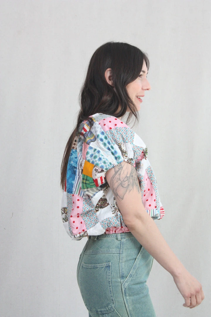 Carleen Cloud Top Vintage Quilt 9 Carleen Cloud Top Vintage Quilt