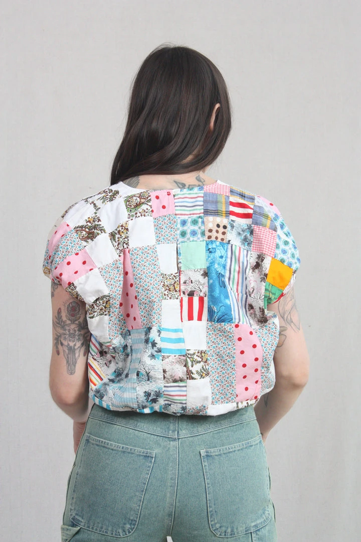 Carleen Cloud Top Vintage Quilt 10 Carleen Cloud Top Vintage Quilt