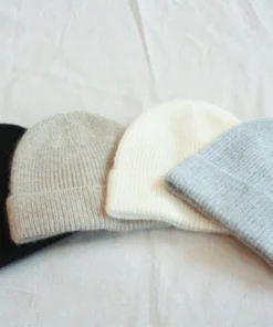 Micaela Greg Accessories Rib Hat Heather Grey