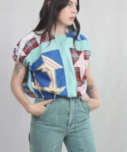 Carleen Cloud Top Vintage Quilt 32 Carleen Cloud Top Vintage Quilt