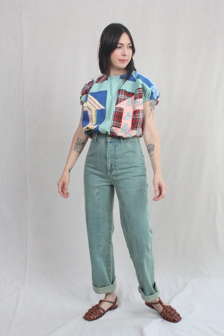 Carleen Cloud Top Vintage Quilt 16 Carleen Cloud Top Vintage Quilt