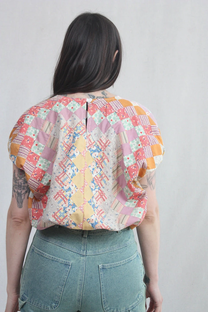 Carleen Cloud Top Vintage Quilt 19 Carleen Cloud Top Vintage Quilt