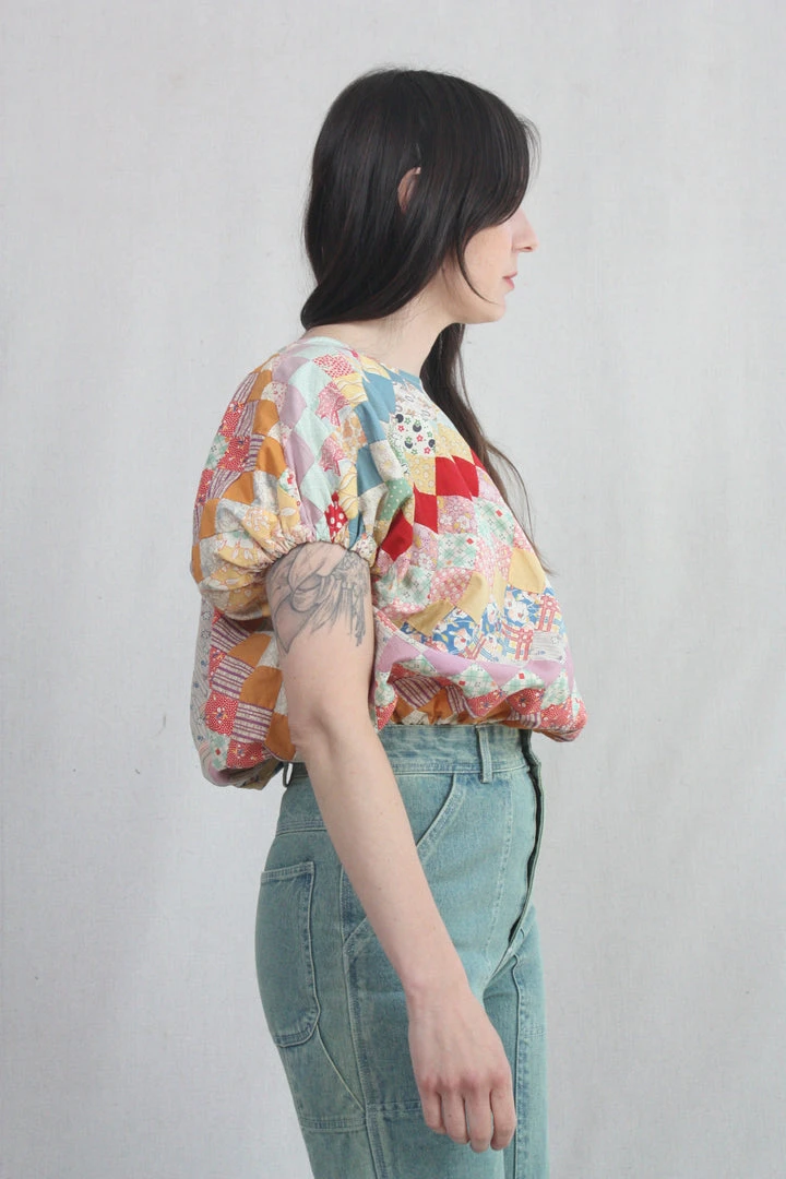 Carleen Cloud Top Vintage Quilt 20 Carleen Cloud Top Vintage Quilt