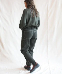 No.6 Smith Sweatshirt Olive Sale