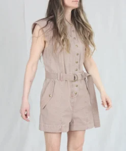 Ulla Johnson Briar Romper Urchin New Arrivals