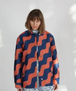 Nomia Jackets Chore Jacket Rust/Navy