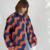 Nomia Jackets Chore Jacket Rust/Navy