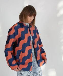 Nomia Jackets Chore Jacket Rust/Navy