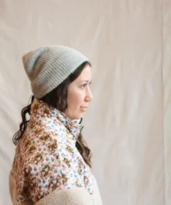Micaela Greg Accessories Rib Hat Heather Grey