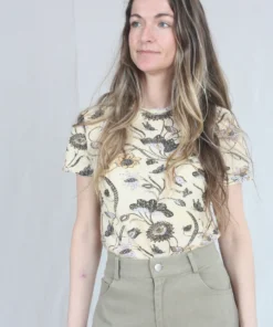 Ulla Johnson New Arrivals Estelle T Shirt Lemonbalm