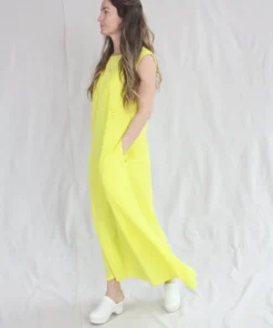 Rachel Comey New Arrivals Vallejo Dress Citron