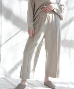 Lauren Manoogian New Arrivals Raw Fold Mule Gris