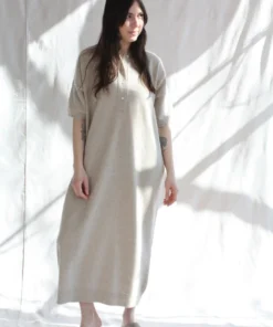 Cordera Dresses Cashmere Dress Oatmeal