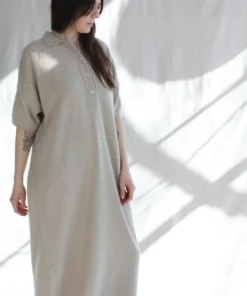 Cordera Dresses Cashmere Dress Oatmeal