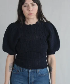 Ulla Johnson Coralie Top Midnight