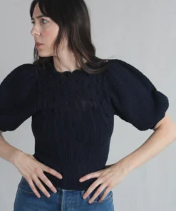 Ulla Johnson Coralie Top Midnight 8 Ulla Johnson Coralie Top Midnight