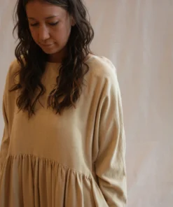 Black Crane Tradi Dress Natural Dresses