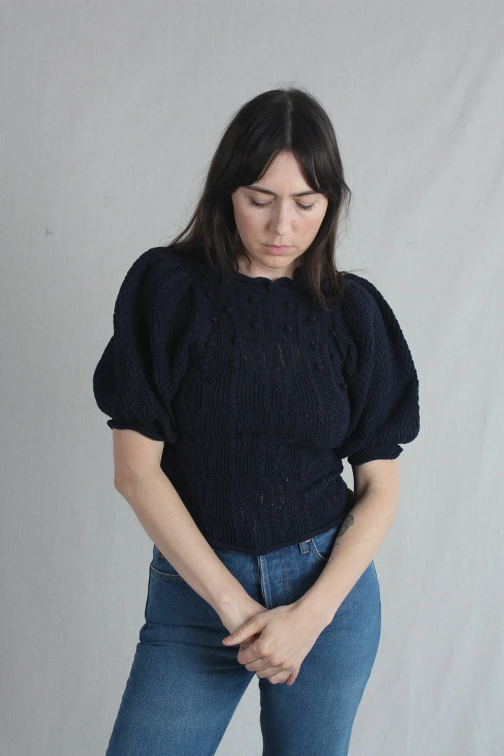 Ulla Johnson Coralie Top Midnight 4 Ulla Johnson Coralie Top Midnight