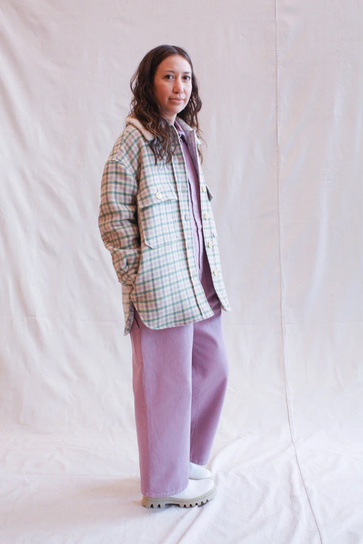 No.6 Wilson Jacket Cream And Mint Plaid Jackets 7 No.6 Wilson Jacket Cream And Mint Plaid Jackets