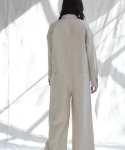 Mara Hoffman Agatha Jumpsuit Stone