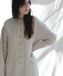 Mara Hoffman Agatha Jumpsuit Stone