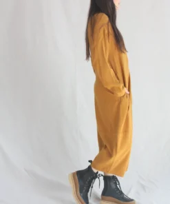 Black Crane Sale Lantern Jumpsuit Gold