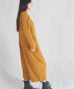 Black Crane Sale Lantern Jumpsuit Gold