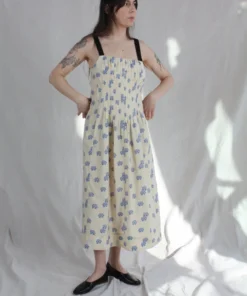 Caron Callahan Virginia Dress Shibori Silk Cotton