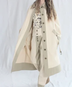 Ulla Johnson Emmanuelle Trench Coat Desert Night New Arrivals