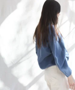 Mara Hoffman Blake Sweatshirt Blue