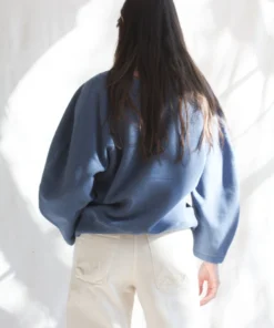 Mara Hoffman Blake Sweatshirt Blue