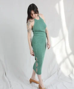 Rachel Comey Salo Dress Sage Multi Dresses