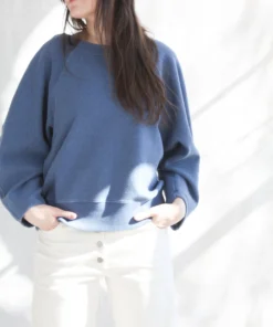 Mara Hoffman Blake Sweatshirt Blue