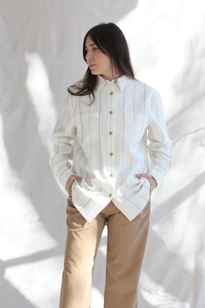 Mara Hoffman Adele Top Polsen Stripe Shirts And Blouses 4 Mara Hoffman Adele Top Polsen Stripe Shirts And Blouses