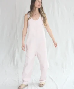 Caron Callahan Crista Jumpsuit Petal New Arrivals