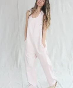 Caron Callahan Crista Jumpsuit Petal New Arrivals